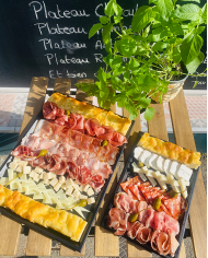 Plateau de charcuterie et fromage italien