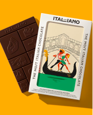 VENEZIA - Chocolat noir aux amandes caramélisées