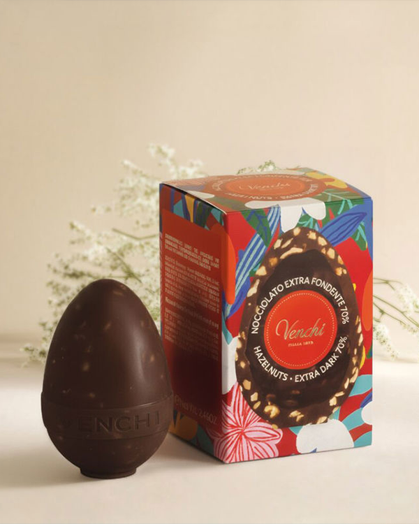 Œuf miniature Noisettes Chocolat Extra Noir 70%