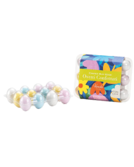 Boîte d'œufs dragéifiés en chocolat