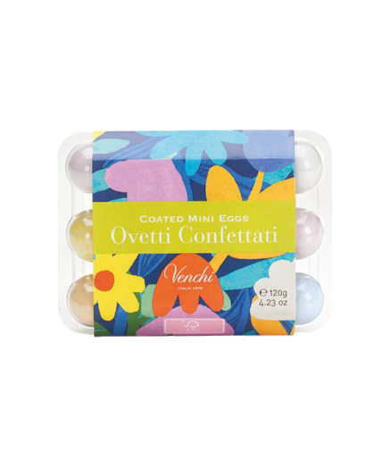 Boîte d'œufs dragéifiés en chocolat