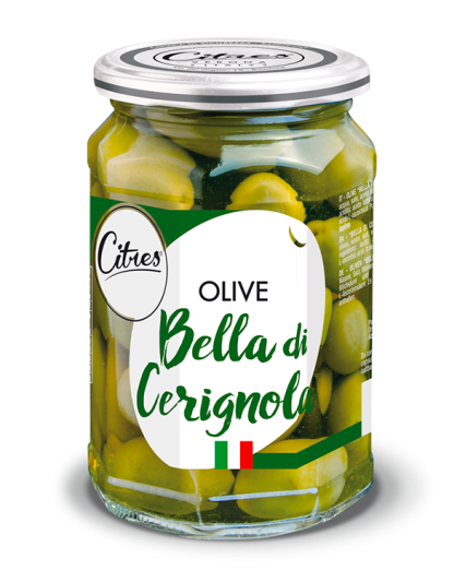 Olives Bella di Cerignola Vertes Italiennes