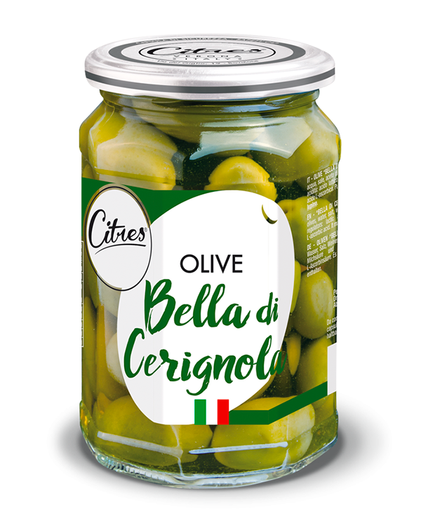 Olives Bella di Cerignola Vertes Italiennes