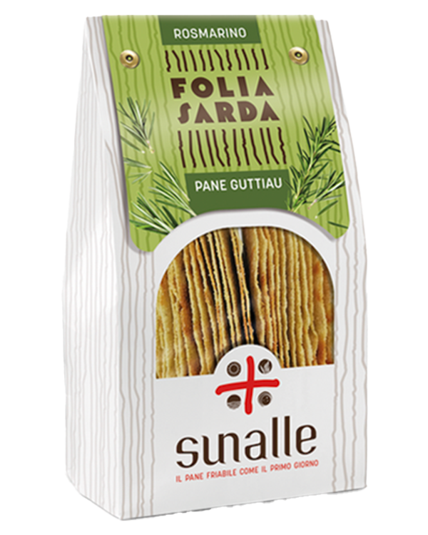 Pane Guttiau au Romarin – Folia Sarda Sunalle | Spécialité de Sardaigne