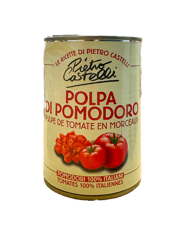 Polpa di Pomodoro - Pulpe de Tomates Italiennes en Morceaux